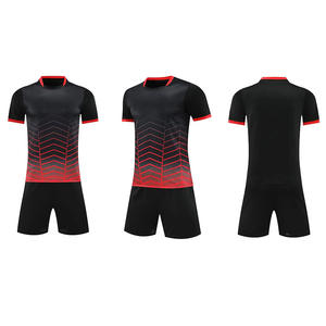 Seragam Sepak Bola Kustom Harga Grosir, Set Seragam Sepak Bola Cetak Warna Penuh Seluruh Permukaan Kustom Tim - Product Image 3