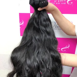 Cuticle Aligned Bundles Virgin Cambodian Wavy Hair Human Hair Extension 613 Vietnamese Raw Bone Straight from Sky Hair