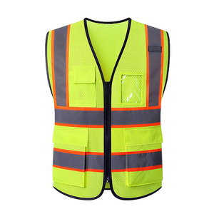 Gilet de sécurité décontracté unisexe personnalisable pour homme, imperméable, séchage rapide, pour usage personnel avec votre propre logo - Product Image 1