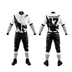 Uniforme de Béisbol de Malla Transpirable y Ligero, Personalizado con Impresión por Transferencia de Calor, Ropa Deportiva de Equipo de Alta Calidad, Servicio OEM ODM - Product Image 6