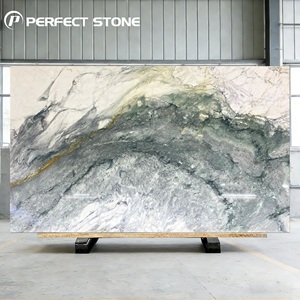 Lastre Grandi di Marmo Naturale Calacatta <span class=keywords><strong>Monet</strong></span> PerfectStone per Progetti di Ville e Hotel di Lusso - Product Image 2