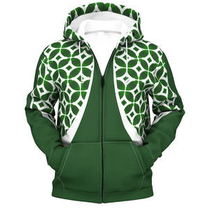 Sweat à capuche ample pour homme en coton 100% de haute qualité, imprimé numérique lavé, uni, style streetwear - Product Image 1