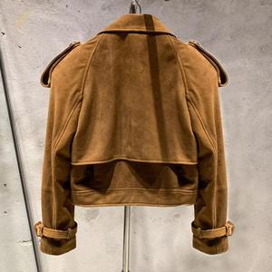 Mélange parfait de style et de confort, veste en jean pour femmes et filles, nouvelle collection, surdimensionnée, en coton lavé, bouton, sur mesure, automne - Product Image 3