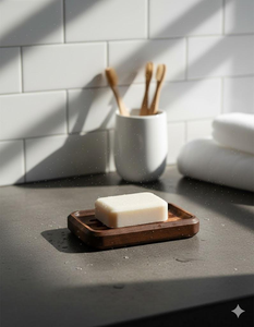 Jabonera de Bambú Hecha a Mano de Alta Demanda, Porta Jabón de Madera Natural con Diseño de Drenaje de Secado Rápido para Baño al Mejor Precio - Product Image 4