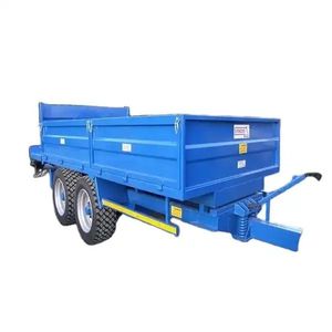 Tracteur agricole remorque et petite ferme jardin hydraulique remorque à benne basculante - Product Image 6