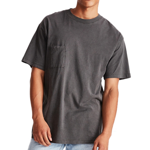 260Grams 60% Cotton 40% <b>Polyester</b> Plain Blank Men Oversize <b>Tshirt</b> for Custom Printing <b>Tshirts</b> - Product Image 6