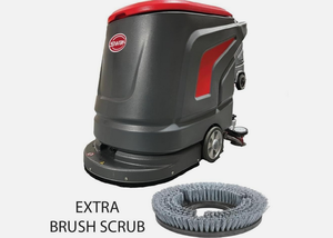 Máquina Profesional para Fregar Pisos Comerciales, Eléctrica, a Batería, de 20 Galones, con Limpieza con Vapor y Cepillo Manual - Product Image 3