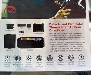 100% Auténtico Sistema de Detección de Radar y Láser Uniden R9 Extreme 2026 con 2 Años de Garantía en todo el mundo - Product Image 2