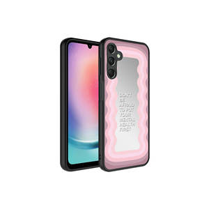 Premium <b>Mirror</b> Glossy Silicone Case for Samsung for Galaxy A14 Plus Stylish <b>Mirror</b> Finish & Enhanced Camera Protection - Product Image 1