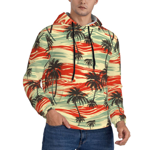 Sudadera con capucha de calidad superior para hombre en diferentes tamaños Estilo básico único Diseño de logotipo personalizado Sudadera con capucha Hawaiana para hombre - Product Image 2