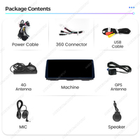 NaviFly Snapdragon 685 nuevo sistema Android 2400*900 pantalla 8 + 256GB estéreo de coche para BMW 5 Series F10 compatible con cámara 360