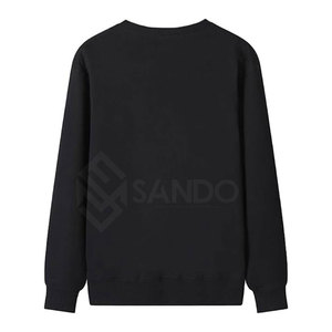Sudadera personalizada con diamantes de imitación para hombre, sudadera con diamantes de imitación de color liso para hombre, sudadera con diamantes de imitación de alta calidad para hombre - Product Image 2