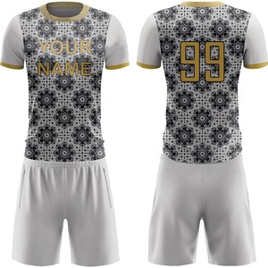 Kit de fútbol ligero y transpirable para hombre, camiseta de fútbol con sublimación, ropa deportiva, uniformes, diseño de malla para jugadores de fútbol - Product Image 5