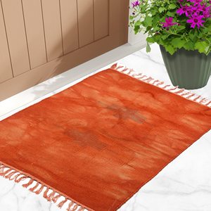 Noir Blanc Naturel Moderne Tressé Rond Jute Tapis Lavable Antidérapant Extra Épais Noué À La Main Polyvalent Écologique - Product Image 5