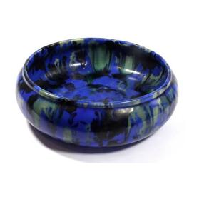 this unique bowl is perfect for Handcrafted <b>Epoxy</b> Resin Bowl with <b>metal</b> base Best Selling Handmade Resin Bowl Marble-Look Design - Product Image 5