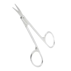 Logo personnalisé russe ciseaux à cuticules pour bébés lame en acier inoxydable avec poignée en acier ciseaux de manucure - Product Image 5