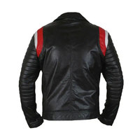 Grosir jaket kulit pria asli kualitas baik desain unik jaket dasar lucu populer untuk pria