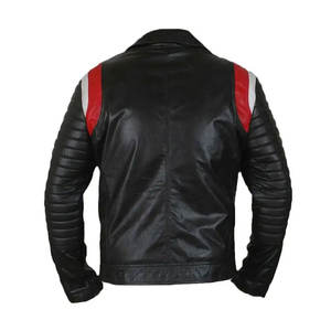 Chaqueta de cuero original para hombre de buena calidad al por mayor, chaqueta básica bonita popular de diseño único para hombre - Product Image 5