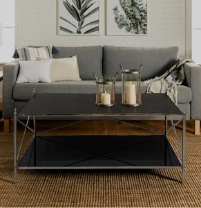 Mesa de centro moderna hecha a mano WADE, muebles de sala de estar duraderos con características decorativas, hechos a mano para uso doméstico - Product Image 1