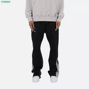 Custom Men's Baggy Sweatpants Heavyweight Vintage Sun-faded Streetwear <b>Loose</b> <b>Fitting</b> Wide Leg Mid-Waist Comfortable Casual - Product Image 4