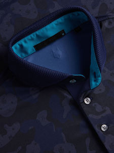 Chemises de haute qualité décontractées imprimées sublimées pour hommes Vente en gros Polos de golf unis avec logo personnalisé grande taille Jersey Polyester - Product Image 3