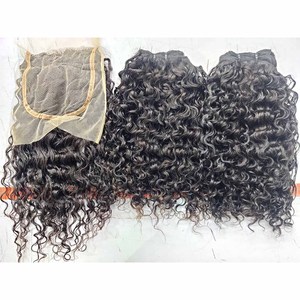 100% Cutícula de cabello de templo indio del Sur natural alineada y extraída doble de un solo donante La mejor calidad al precio al por mayor - Product Image 3