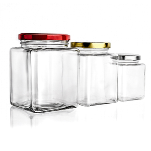 Botella de Vidrio Cuadrada de Primera Calidad de 45 ml y 100 ml, Frasco de Vidrio para Regalos y Recuerdos de Boda - Product Image 1