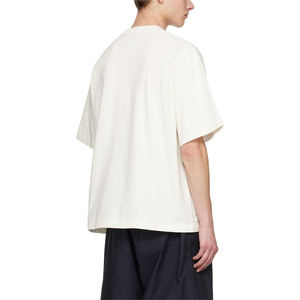 เสื้อยืดโอเวอร์ไซส์ผู้ชายแบบใหม่ ทรงครอป บ็อกซ์ฟิต ผ้า 260gsm 100% คอตตอน สีพื้น ขายส่ง รับสกรีน DTG เสื้อยืดผู้ชาย - Product Image 4