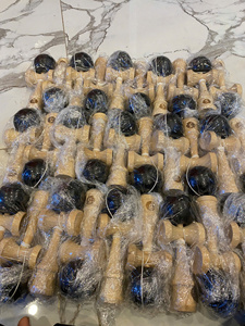 Vietnamese <b>Crafted</b> Kendama <b>Wooden</b> Toy Rubber Wood <b>Ball</b> Catch Skill Game <b>for</b> Age 5-7 Years <b>for</b> Casual Play and Training - Product Image 4