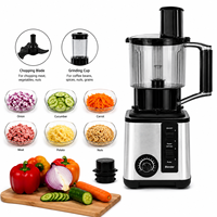Hete verkoop 8-in-1 elektrische blender, voedselmolen, sapmixer, groentesnijder, voedselprocessor voor restaurant, hotel en keuken