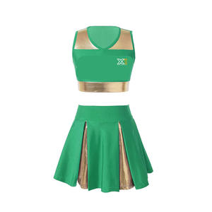 Logotipo personalizado de calidad premium de alto impacto Mejor precio Fabricante profesional Diseño único Uniforme de porristas - Product Image 1