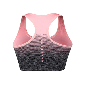 Soutien-gorge de sport de yoga pour femmes grande taille personnalisé 2025, respirant, séchage rapide, maintien élevé, décoration en maille, bretelles croisées - Product Image 1