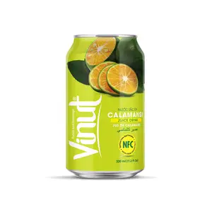Vinut 330毫升Calamansi果汁饮料非浓缩制造商自有品牌OEM ODM