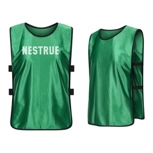 Baberos de fútbol personalizados, Baberos de entrenamiento de fútbol de poliéster, chaleco de entrenamiento de fútbol transpirable de alta calidad - Product Image 1