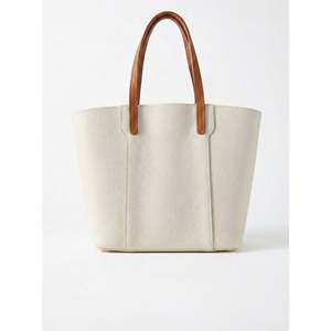 Borsa a Spalla Strutturata in Vera Pelle Dollaro per Donna, Made in Italy - Art. 26053bis" - Product Image 3