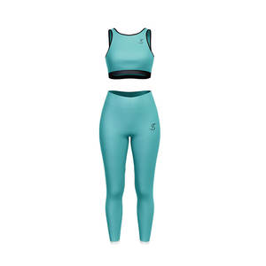 À la mode femmes Yoga ensemble respirant vêtements de sport pour l'exercice et Pilates doux sans couture femmes Yoga ensemble - Product Image 5