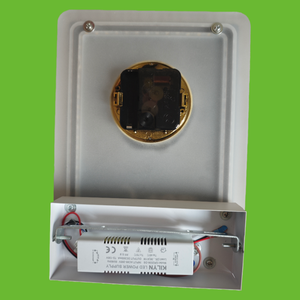 Lámpara de Pared LED Moderna de Lujo BD-03, Diseño Cuadrado Contemporáneo Minimalista, Luz Blanca Cálida CCT, Instalación Empotrada Interior, Control Remoto - Product Image 5