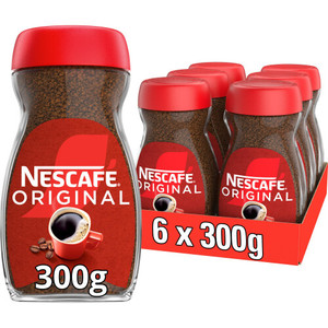 Café Instantáneo NESCAFÉ Original 300g, Aroma Intenso, Sabor Completo y Fuerte (Paquete de 6) - Product Image 3