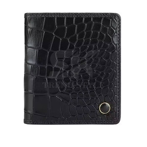 Carteras de Cuero con Diseño Plegable Multitarjeta y Textura de Serpiente, Personalizables con Logotipo, de Alta Calidad - Product Image 1