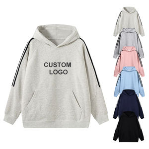 Sweat-shirts à capuche pour femmes, logo OEM personnalisé, impression tendance, sweat-shirt décontracté, blanc, 330 grammes, fabricant de sweat-shirts lourds pour femmes - Product Image 2