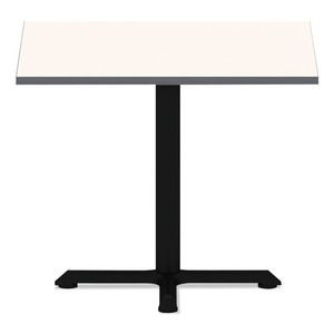 Alera ALETTSQ36WG 35.38 In. W X 35.38 In. D White/Gray <b>Square</b> Reversible Laminate Table Top for Conference Tables - Product Image 6