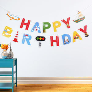 Striscione Ghirlanda di Buon Compleanno a Tema Dinosauro, Palloncini per Festa di Natale, Decorazioni per Primo Compleanno Bambini a Tema Giungla e <span class=keywords><strong>Safari</strong></span> - Product Image 3