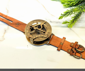 Reloj de estilo vintage, brújula, Regalo para marido, regalos náuticos coleccionables, regalo para ella y él, regalo para parejas, regalos de Navidad - Product Image 2