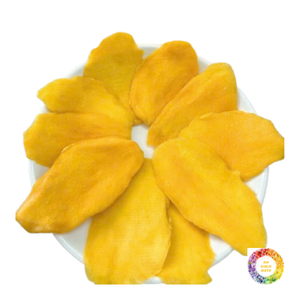 Croustilles de mangue séchées douces déshydratées du Vietnam 100% tranches naturelles OEM sac à collation emballage en gros fruits biologiques - Product Image 1
