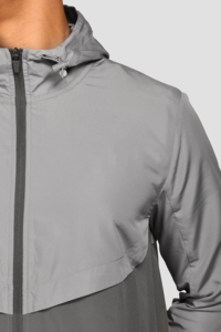 Survêtements pour hommes en nylon polyester léger imperméable à l'eau logo personnalisé survêtement coupe-vent en nylon pour l'extérieur - Product Image 4