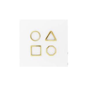 Anneau de serviette plaqué argent fait à la main, emballage personnalisé et échantillon de Logo disponible, utilisation de luxe - Product Image 4