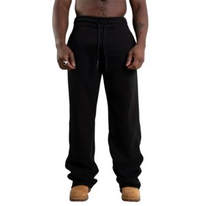 Básico Puff Drop Jogger | Pantalones de chándal de pierna ancha de peso pesado 380 GSM | Impresión 3D Puff, Cintura elástica | 80% Algodón 20% Poliéster - Product Image 2