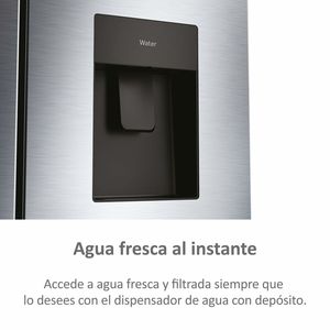 Refrigerador Combinado Haier HFR5719EWMG 190 de Acero Inoxidable Plateado, Eléctrico, Sin Escarcha, Portátil para Uso en Hoteles, Opciones para EE. UU. y Reino Unido - Product Image 5