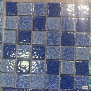 Mosaico per Piscina con Texture Acquatica Durevole Direttamente dalla Fabbrica, per Ristrutturazione Piscine, Pareti Doccia e Decorazione d'Interni - Product Image 4