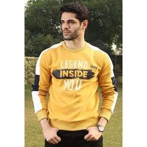 Sudadera Casual de Invierno DAREN para Hombre de Unze London, 100% Algodón Tejido, Talla XS, Antiarrugas, Diseño Sólido, Personalizada con Serigrafía - Product Image 1